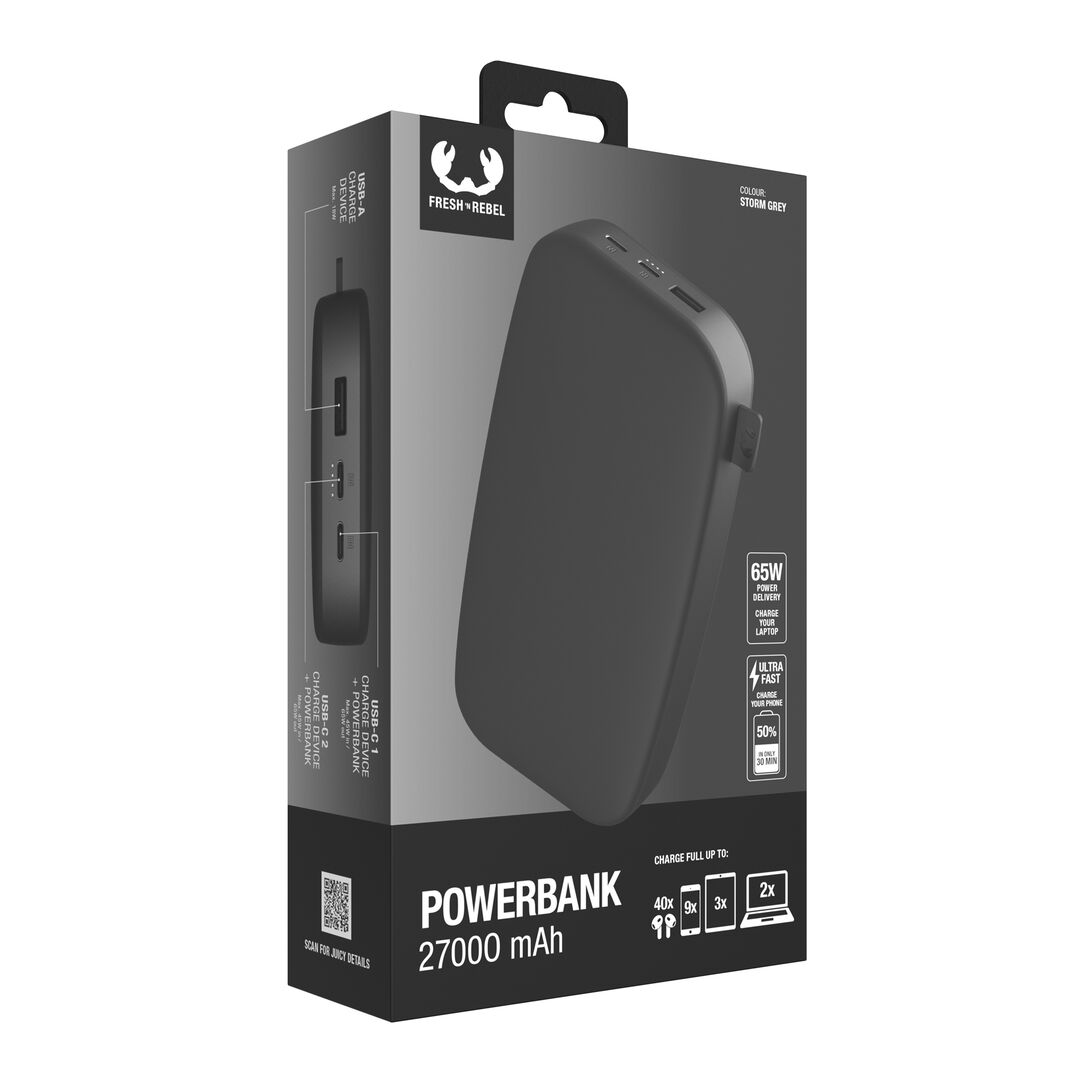 Powerbank 27000mAh 65W