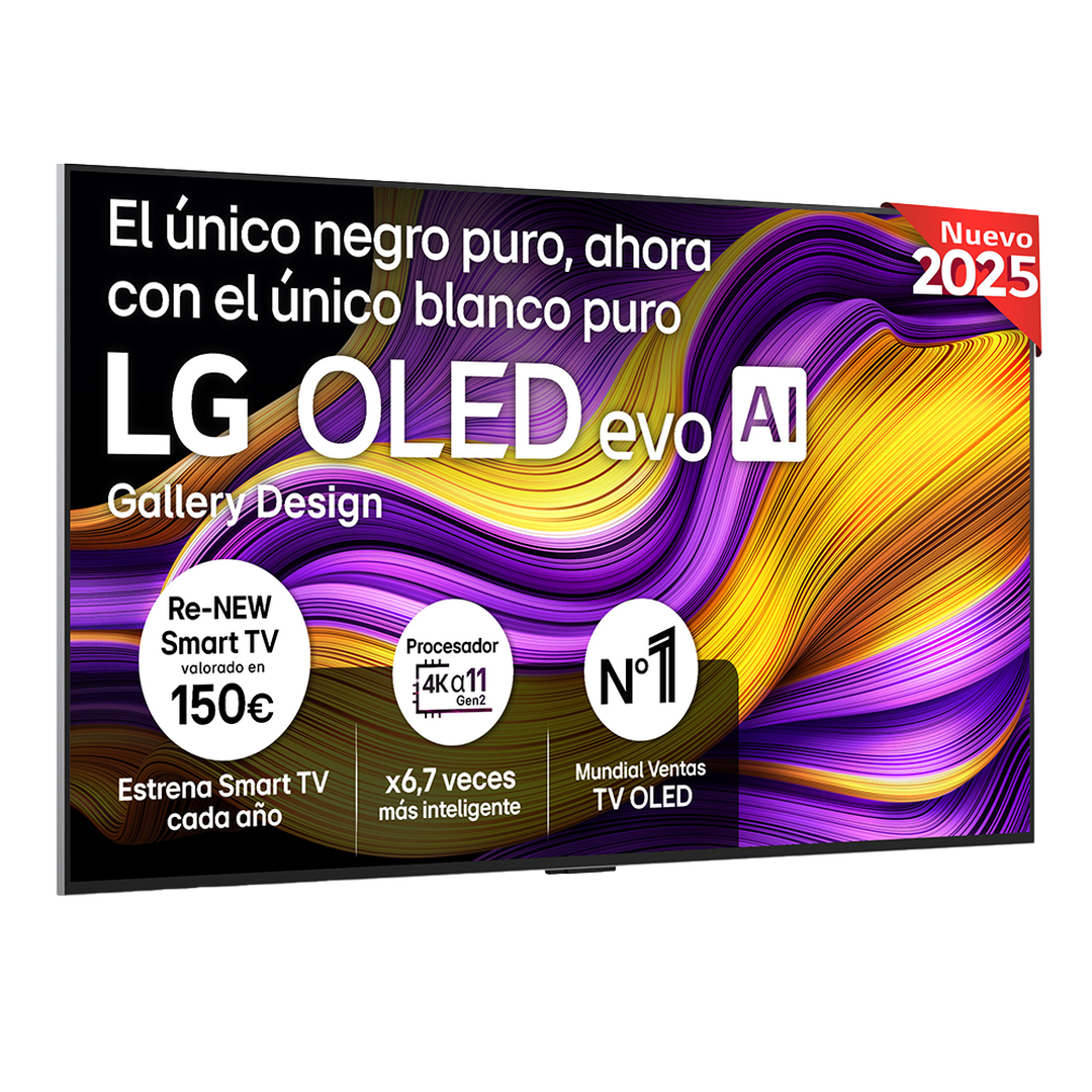 Smart TV LG OLED evo AI G5 55 pulgadas 4K 2025