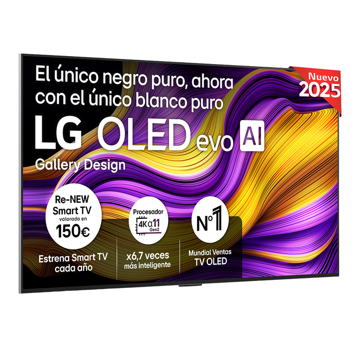 Smart TV LG OLED evo AI G5 55 pulgadas 4K 2025
